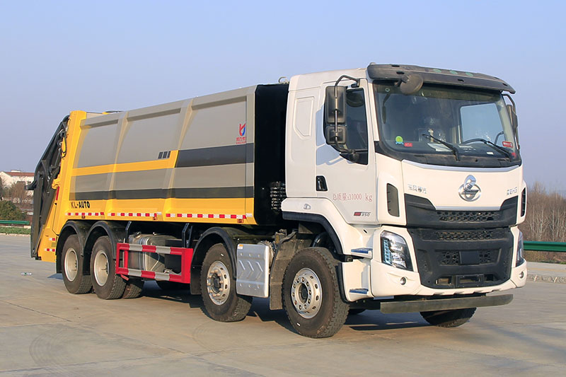 柳汽前四后八压缩垃圾車(chē)（25方）